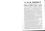 U.N.M. Weekly, Volume 021, No 9, 2/12/1919 by University of New Mexico