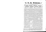 U.N.M. Weekly, Volume 021, No 11, 2/25/1919 by University of New Mexico