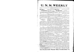 U.N.M. Weekly, Volume 021, No 18, 4/23/1919 by University of New Mexico