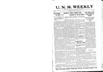 U.N.M. Weekly, Volume 021, No 21, 5/14/1919 by University of New Mexico