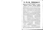 U.N.M. Weekly, Volume 021, No 24, 6/4/1919 by University of New Mexico