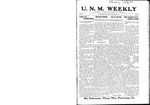 U.N.M. Weekly, Volume 022, No 10, 12/10/1919 by University of New Mexico
