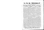 U.N.M. Weekly, Volume 022, No 15, 2/4/1920