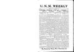 U.N.M. Weekly, Volume 022, No 16, 2/11/1920