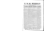 U.N.M. Weekly, Volume 022, No 17, 2/18/1920 by University of New Mexico