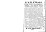 U.N.M. Weekly, Volume 022, No 18, 2/25/1920 by University of New Mexico