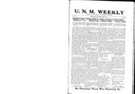 U.N.M. Weekly, Volume 022, No 19, 3/3/1920 by University of New Mexico