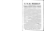 U.N.M. Weekly, Volume 022, No 20, 3/10/1920 by University of New Mexico