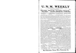 U.N.M. Weekly, Volume 022, No 21, 3/17/1920 by University of New Mexico