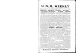 U.N.M. Weekly, Volume 022, No 23, 4/7/1920 by University of New Mexico