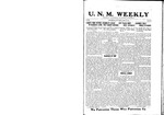 U.N.M. Weekly, Volume 022, No 26, 4/28/1920 by University of New Mexico