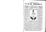 U.N.M. Weekly, Volume 022, No 27, 5/5/1920 by University of New Mexico