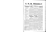U.N.M. Weekly, Volume 022, No 31, 6/2/1920 by University of New Mexico