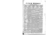 U.N.M. Weekly, Volume 023, No 5, 10/22/1920
