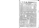 U.N.M. Weekly, Volume 023, No 9, 11/19/1920
