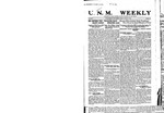 U.N.M. Weekly, Volume 024, No 23, 3/17/1922 by University of New Mexico