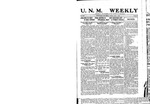 U.N.M. Weekly, Volume 024, No 26, 4/7/1922 by University of New Mexico