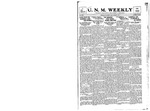 U.N.M. Weekly, Volume 025, No 15, 1/26/1923 by University of New Mexico