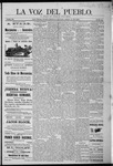 La Voz del Pueblo, 04-11-1891 by La Voz Del Pueblo Publishing Co.
