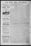 La Voz del Pueblo, 05-16-1891 by La Voz Del Pueblo Publishing Co.