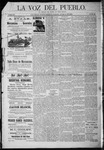 La Voz del Pueblo, 07-04-1891 by La Voz Del Pueblo Publishing Co.