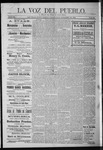 La Voz del Pueblo, 09-19-1891 by La Voz Del Pueblo Publishing Co.