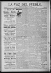 La Voz del Pueblo, 11-07-1891 by La Voz Del Pueblo Publishing Co.