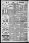 La Voz del Pueblo, 12-12-1891 by La Voz Del Pueblo Publishing Co.