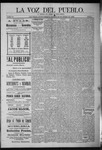La Voz del Pueblo, 01-30-1892 by La Voz Del Pueblo Publishing Co.