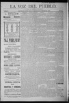 La Voz del Pueblo, 02-20-1892 by La Voz Del Pueblo Publishing Co.