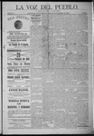 La Voz del Pueblo, 03-19-1892