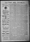 La Voz del Pueblo, 04-16-1892 by La Voz Del Pueblo Publishing Co.