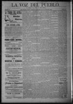 La Voz del Pueblo, 06-18-1892 by La Voz Del Pueblo Publishing Co.