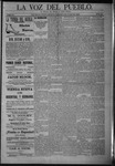 La Voz del Pueblo, 07-09-1892 by La Voz Del Pueblo Publishing Co.