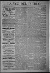 La Voz del Pueblo, 08-06-1892 by La Voz Del Pueblo Publishing Co.