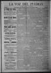 La Voz del Pueblo, 08-13-1892 by La Voz Del Pueblo Publishing Co.