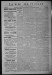 La Voz del Pueblo, 11-26-1892 by La Voz Del Pueblo Publishing Co.