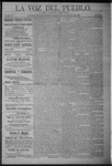 La Voz del Pueblo, 12-03-1892 by La Voz Del Pueblo Publishing Co.