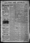 La Voz del Pueblo, 01-07-1893 by La Voz Del Pueblo Publishing Co.