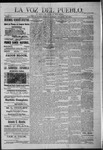 La Voz del Pueblo, 04-01-1893 by La Voz Del Pueblo Publishing Co.