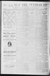 La Voz del Pueblo, 01-11-1896 by La Voz Del Pueblo Publishing Co.