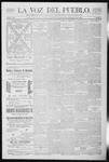 La Voz del Pueblo, 02-08-1896 by La Voz Del Pueblo Publishing Co.