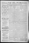 La Voz del Pueblo, 03-21-1896 by La Voz Del Pueblo Publishing Co.