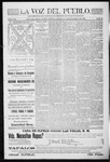 La Voz del Pueblo, 11-21-1896 by La Voz Del Pueblo Publishing Co.