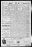La Voz del Pueblo, 12-18-1897 by La Voz Del Pueblo Publishing Co.
