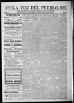La Voz del Pueblo, 10-21-1899 by La Voz Del Pueblo Publishing Co.