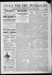 La Voz del Pueblo, 10-28-1899 by La Voz Del Pueblo Publishing Co.