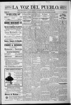 La Voz del Pueblo, 11-11-1899 by La Voz Del Pueblo Publishing Co.