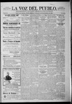 La Voz del Pueblo, 12-09-1899
