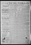La Voz del Pueblo, 03-10-1900 by La Voz Del Pueblo Publishing Co.